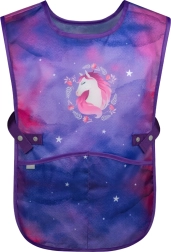 Børneforklæde med hestemotiv