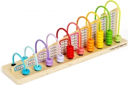 Wooden Rainbow Abacus for Children