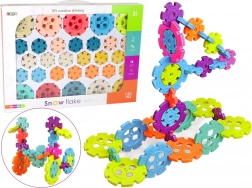 Creative Building Set Snowflakes 120 Pieces
