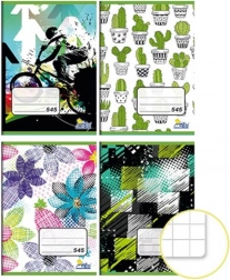 A5 squared school notebook Teenage mix