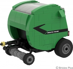 Brixies Plus DEUTZ-FAHR Varimaster – round baler building set (215 pieces)