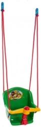 Gugalnica za otroke z zvokom, plastična, zelena