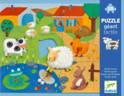 Djeco tactile puzzle farm