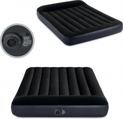 Matelas gonflable avec pompe intégrée et oreiller INTEX 191 × 137 × 25 cm Dura-Beam