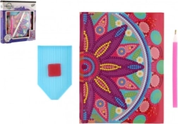 Creatieve set dagboek met diamantversiering