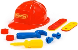 Kids’ set with helmet and tools, 11 pcs