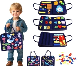 Senzorička busy knjiga – vodeni i dinosaurovski svijet