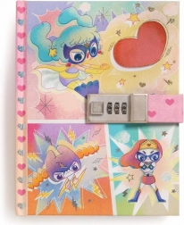 DJECO Tajný deník s číselným zámkem Lam