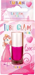 Tuban Tubi Glam vernis à ongles rose nacré pour enfants