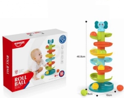 Torre con scivolo e palline Elefantino