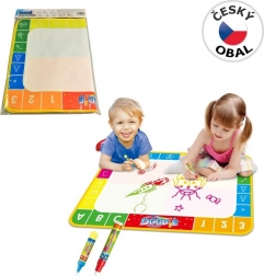 Magic Water Painting with Letters and Numbers