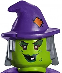 Lego maska čarodějnice pro děti 4+