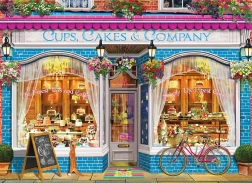 Puzzle Eurographics Sweetshop Jars, Cupcakes & Company 1000 Pieces