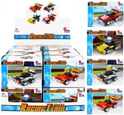 Racing Car Building Set with Minifigure – 4 Variants