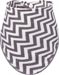 T-TOMI BIO Bambusowy śliniaczek Grey roofs