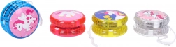 Unicorn-themed yo-yo with light effects, 5.5 cm