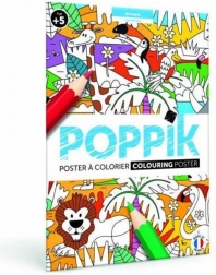 Affiche à colorier Animaux