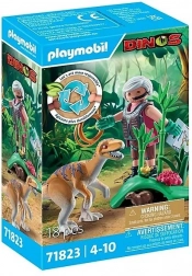 Playmobil Dinos vélociraptor – set de jeu pour enfants