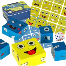 Educational Emotion-Learning Game – Wooden Blocks in a Tin Box