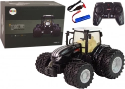 Tracteur télécommandé 2,4 GHz noir métal 1:24