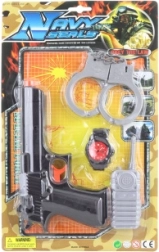 Polizei-Set mit Walkie-Talkie für Kinder