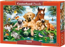 Puzzle 500 dijelova Summer Pals CASTORLAND