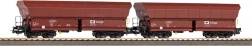 Piko Ensemble de deux wagons d'évacuation Cargo ČD
