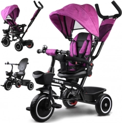 Kids’ 3-in-1 Tricycle with Canopy TINY BIKE – Pink