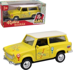 Metalmodel af bil Trabant stationcar 12 cm