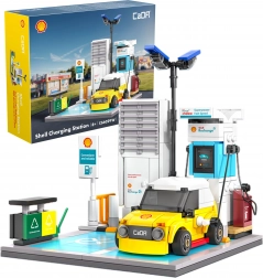CaDA Construction Set Shell Charging Station for Electric Vehicles, 308 Pieces
