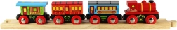 Bigjigs Rail passenger train with 2 tracks