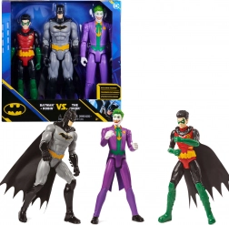 Komplet akcijskih figur DC Comics 3v1 – BATMAN, ROBIN in JOKER 30 cm