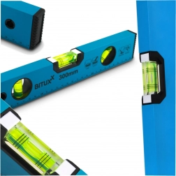 Magnetna aluminijska libela 30 cm Bituxx