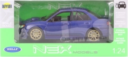 Kovinski model Subaru Impreza WRX STI 1:24 z odpiralnimi deli
