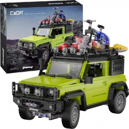 CaDA 2-in-1 Off-Road Vehicle Building Set SUZUKI JIMNY, Green, 1803 Pieces