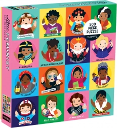 Mudpuppy Little Feminist Puzzle notable women 500 pieces