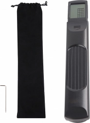 Digital chord trainer for guitar with LCD display – portable practice fretboard