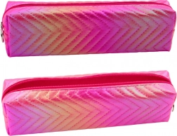 Astuccio rosa metallico con motivo di mele per ragazze