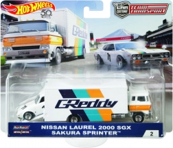 Hot Wheels ekipno tovorno vozilo 1:64 premijska kolekcija