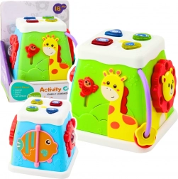 Cubo educativo interattivo per bambini