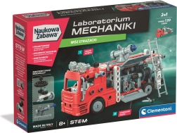 Laboratory Mechanics – Firefighters construction set CLEMENTONI