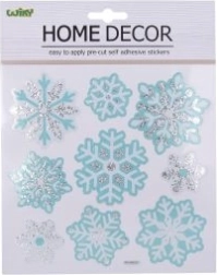 Kerstdecoratie voor muur en raam