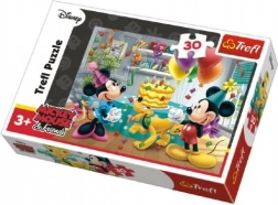 Puzzel Disney Mickey Mouse & Vriendschapsspreuk