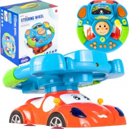Children’s educational steering wheel with lights and sounds