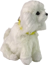 Interactive Plush Poodle – barks and wags its tail