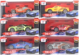 Macchinina in metallo con meccanismo a retrocarica