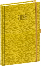 Diario giornaliero Rivoli 2026 giallo-verde