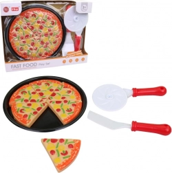 Pizza with Toppings 17 cm