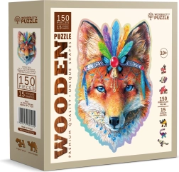Wooden Puzzle Mystical Fox 150 Pieces WOODEN CITY