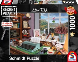 Schmidt Secret Puzzle Az íróasztalon – 1000 darab